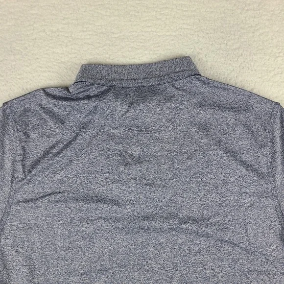 Bobby Jones Polo Shirt Mens Large Blue Striped Performance‎ Collection EC - Picture 10 of 13